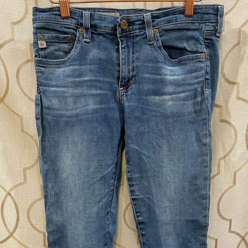 Adriano Goldschmied (AG), sz: 29R, "The Legging Ankle" Super Skinny Ankle Jeans